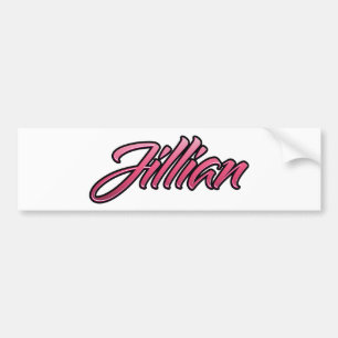 Sticker Aufkleber rose pâle Jillian