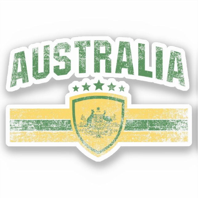 Sticker Australie (Recto)