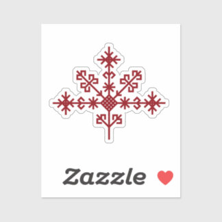 Sticker Austras koks - Arbre de lumière symbole letton