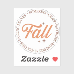 Sticker Automne