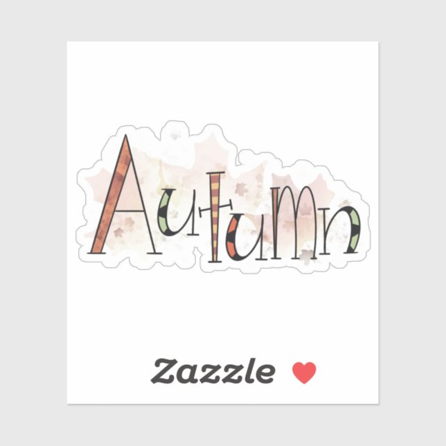 Sticker Automne (Feuille)