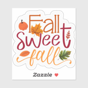 Sticker Automne Sweet Fall