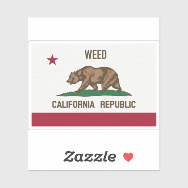 Sticker Autorité de certification des mauvaises herbes (Feuille)