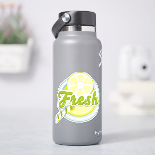 Sticker aux citrons frais
