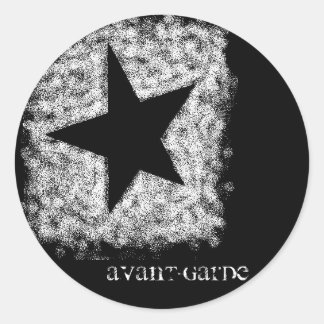 Sticker avant-gardiste (rond)