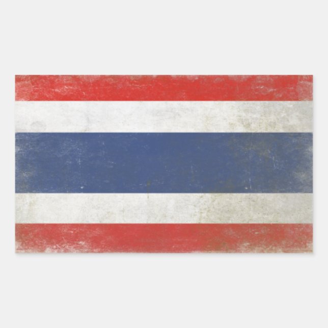 Sticker avec Distressed Thailand (Devant)