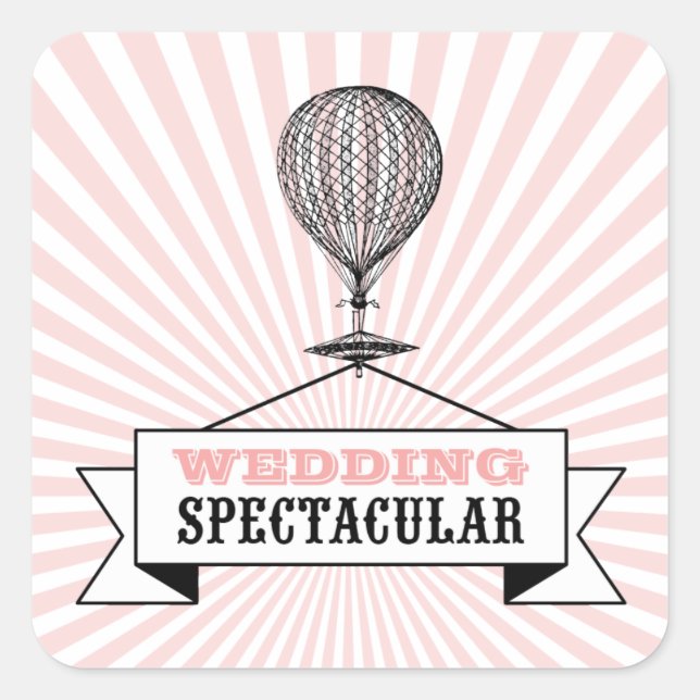 Sticker avec Mariage Spectaculaire (Devant)