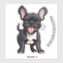 🐶 Avec texte personnalisé, chiot français