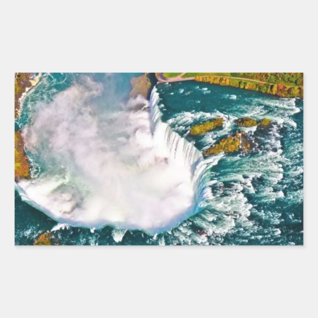 Sticker avec une photo de Niagara Falls (Devant)