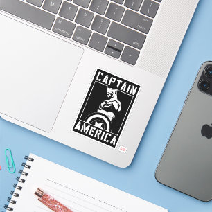 Sticker Avengers   Captain America Sam Wilson Art
