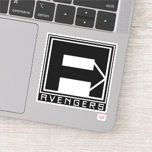 Sticker Avengers   Logo des vendeurs bloqués par le Carré