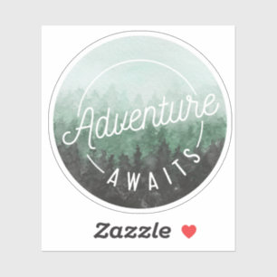Sticker Aventure Attend Devis Cool externe