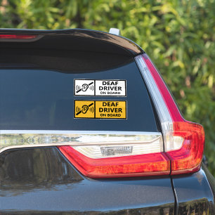 Sticker Avertissement de sécurité d'urgence Conducteur Sou