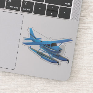 Sticker Avion à voilure unique civil