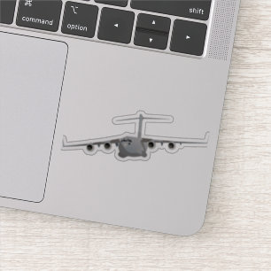 Sticker Avion C-17 de l'US Air Force
