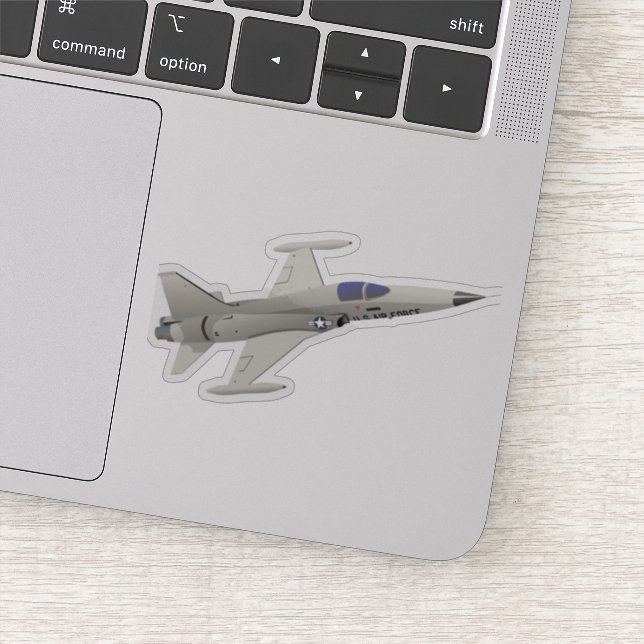 Sticker Avion de chasse léger F-5 (Détail)