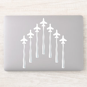 Sticker Avion volant dans l'aviation Cool de formation