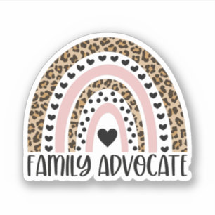 Sticker Avocat de la famille, Avocat de l'enfance, Avocat 