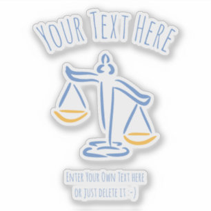 Sticker Avocat   Procureur   Juge   Cabinet d'avocats / Bu