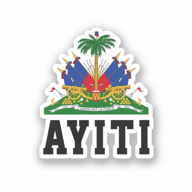 Sticker Ayiti (Recto)