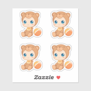 Sticker Baby Boy Girl