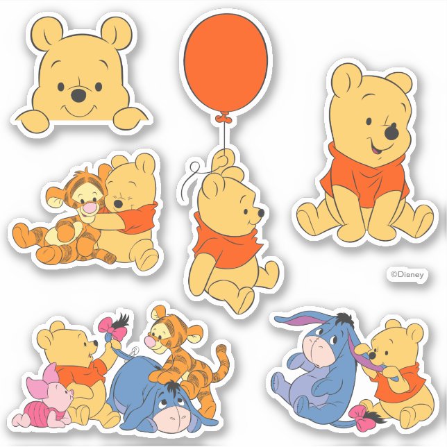 Sticker Baby Pooh et Pals (Devant)