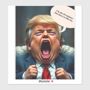 Sticker Baby President