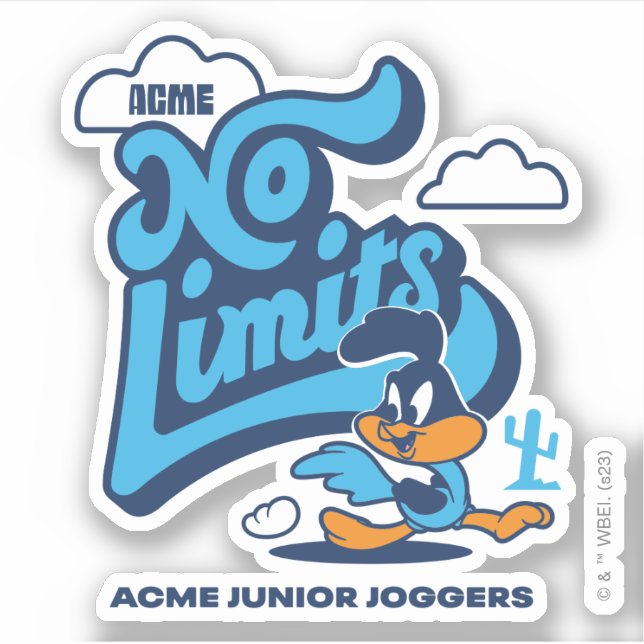 Sticker Baby ROAD RUNNER™ - Pas de limites (Devant)