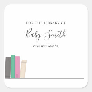 Sticker baby shower