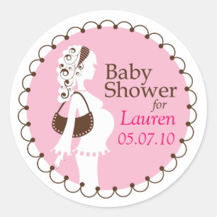 Sticker baby shower