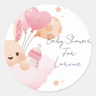 Sticker Baby Shower personalizado
