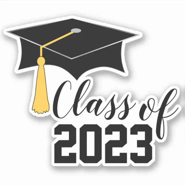 clipart casquette de graduation 2023