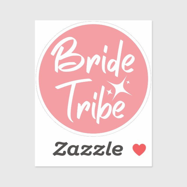 Sticker Bachelorette Rose de la tribu des Mariées (Feuille)