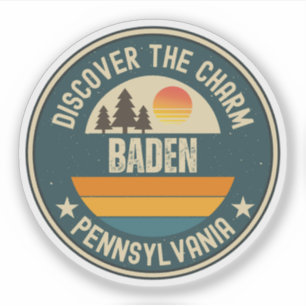 Sticker Baden, Pennsylvanie