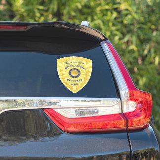 STICKER BADGE DE RÉCUPÉRATION ET DE RÉCUPÉRATION FUGITIVE