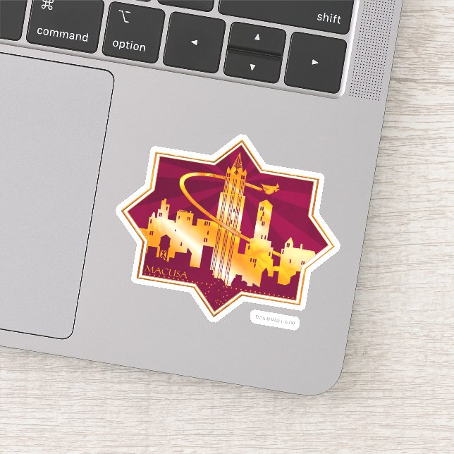 Sticker Badge graphique MACUSA™ (Détail)