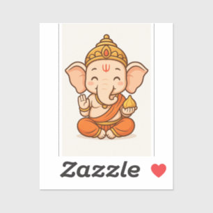 Sticker Baguette du seigneur Ganesha