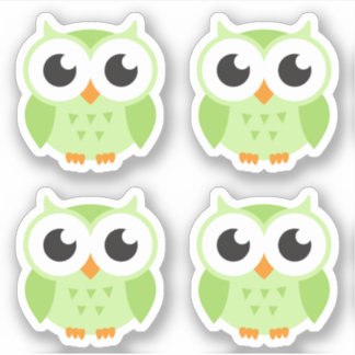 Sticker Baguettes de choux vert mignons