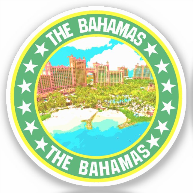 Sticker Bahamas (Recto)