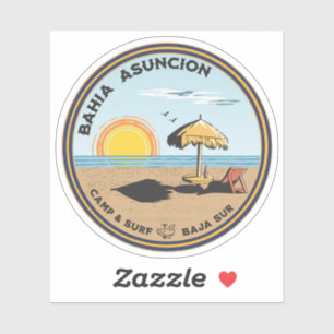 Sticker Bahía Asunción Baja California Sur Mexico RV