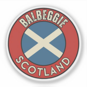 Sticker Balbeggie, Écosse