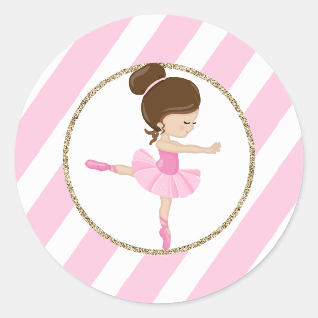 Sticker Ballerina tutu (Devant)