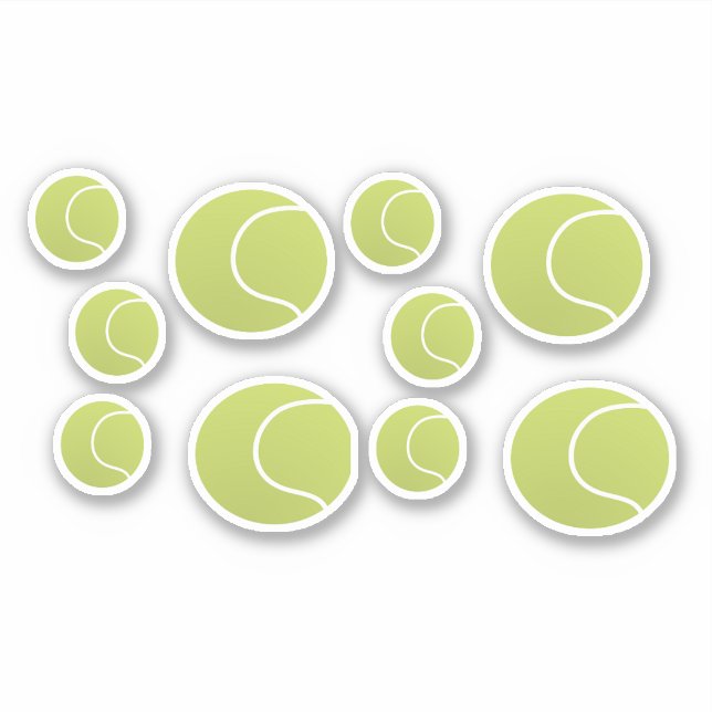 Sticker Balles de tennis (Devant)