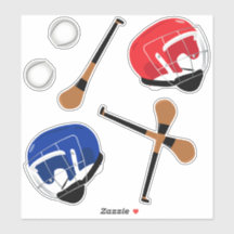 Ballons et casques de sport gaélique hurling