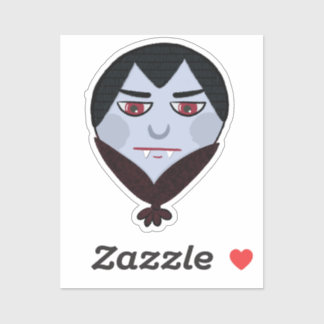 Sticker Balloon Dracula