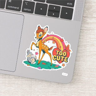 Sticker Bambi et ses amis   Trop mignon