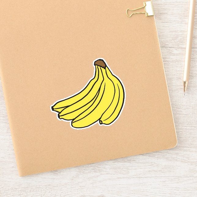 Sticker Banana Bunch (Carnet)