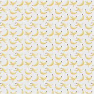 Sticker Banana peels polygones motif moderne