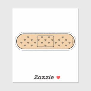 Sticker Bandage mignon dans le type de peau 1