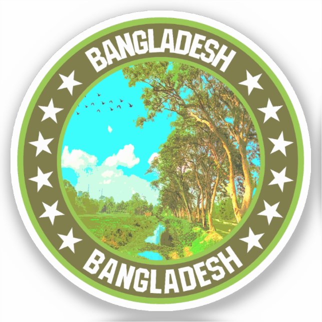 Sticker Bangladesh (Recto)